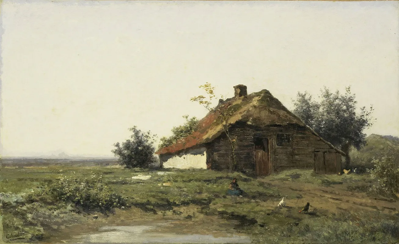 Farm In The Open Fields