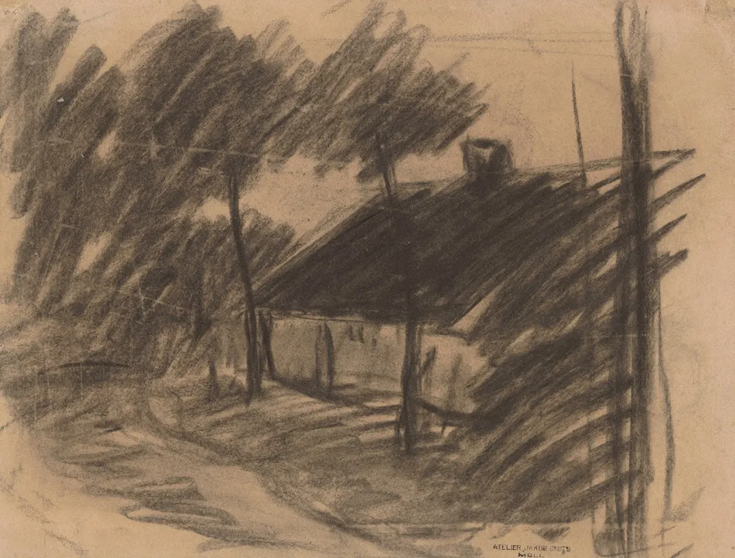 Farm Surrounded By Trees