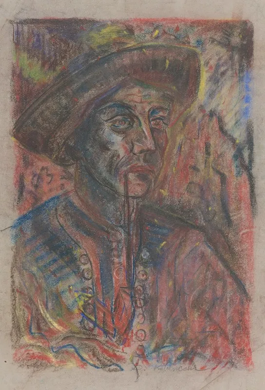 Farmer With A Pipe