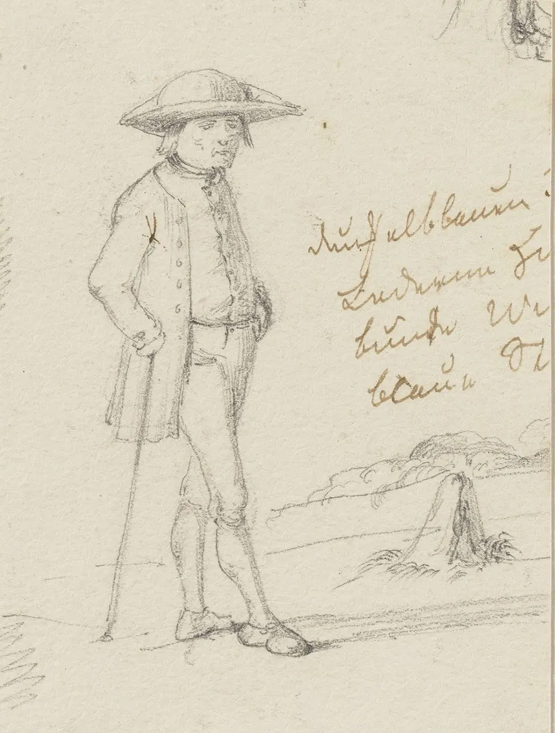 Farmer With A Stick