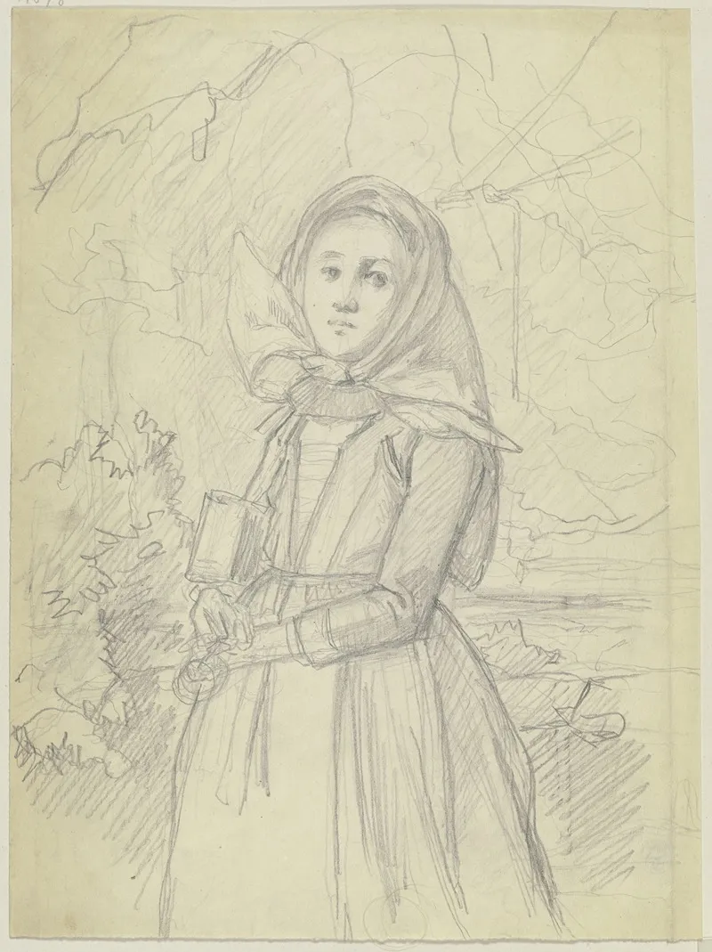 Farmgirl In The Forest
