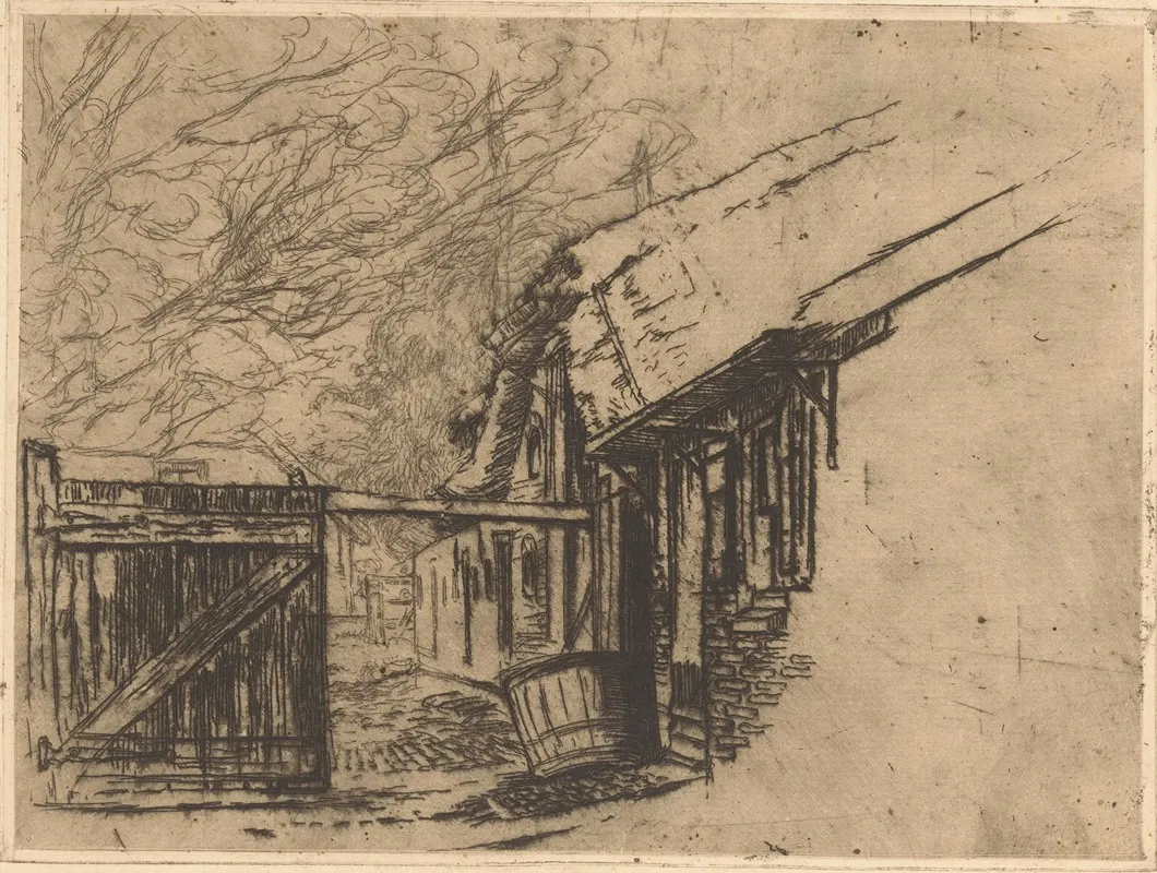 Farmhouse With Thatched Roof