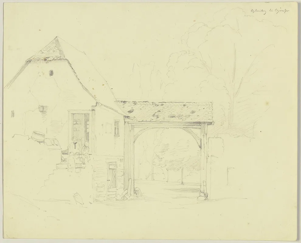 Farmstead With A Gateway