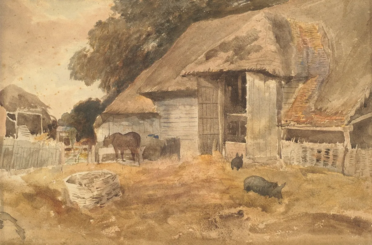 Farmyard At Compton