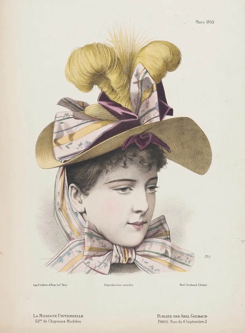 Fashion Plate For La Modiste Universelle 2