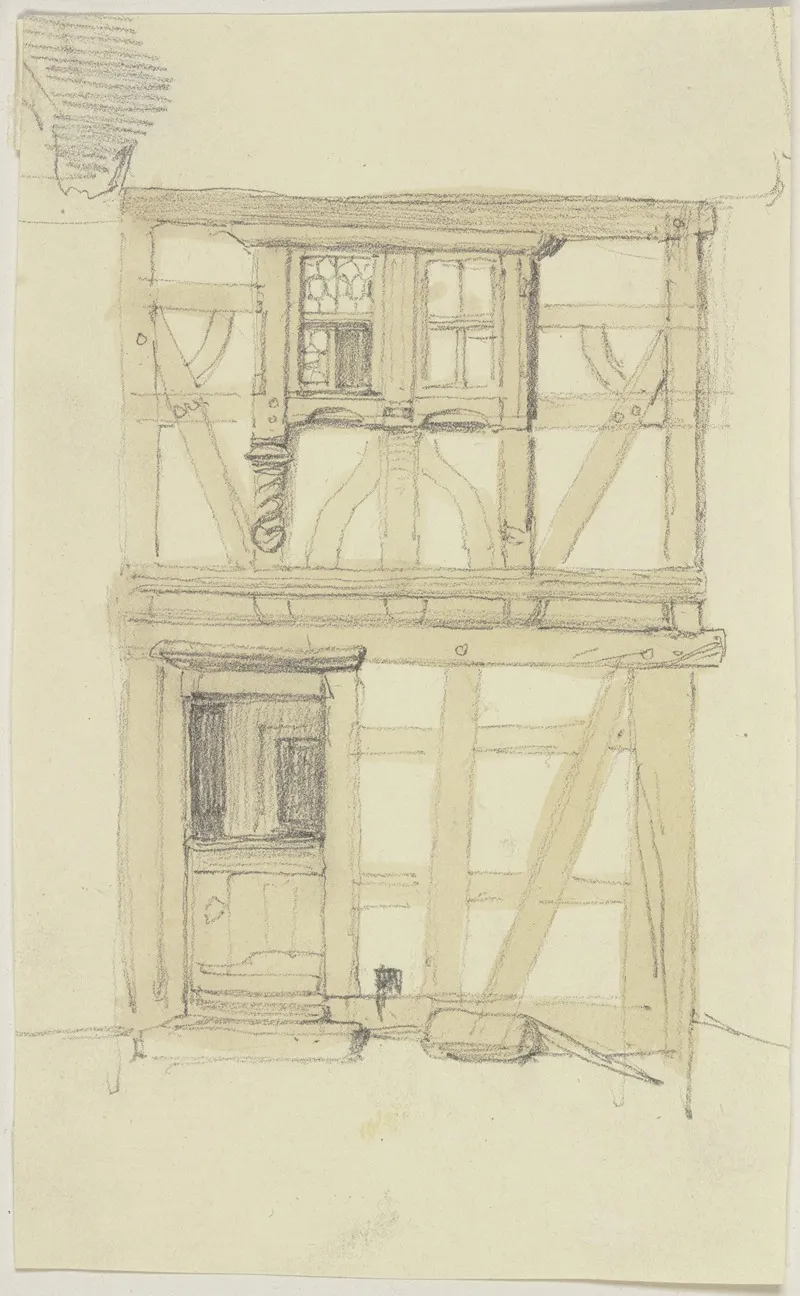 Fassade Eines Fachwerkhauses