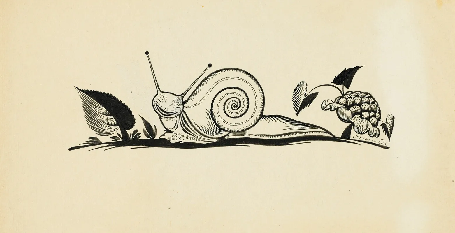 Fedia Bredia Pl 5 by Sergey Chekhonin - Canvas Print