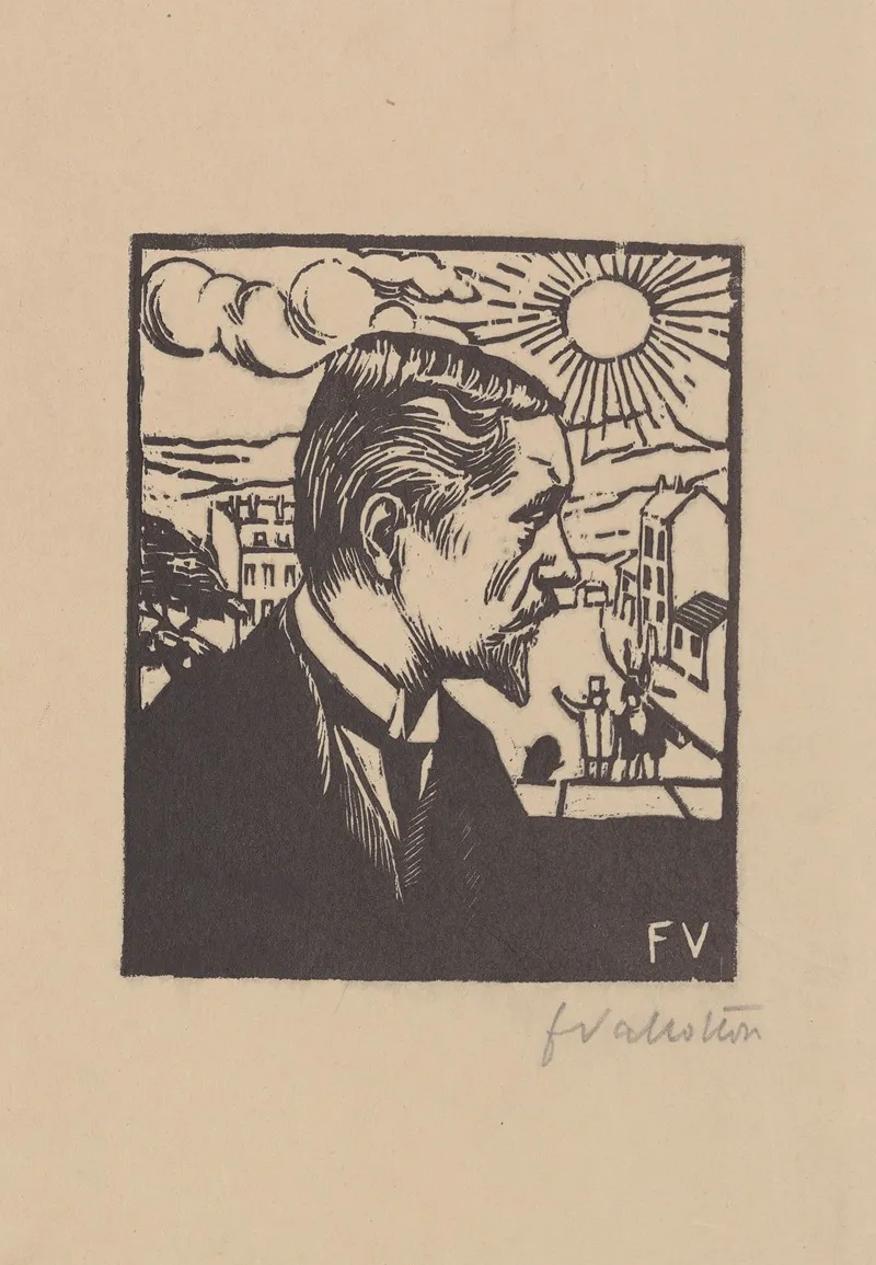 Felix Vallotton by Félix Vallotton - Canvas Print