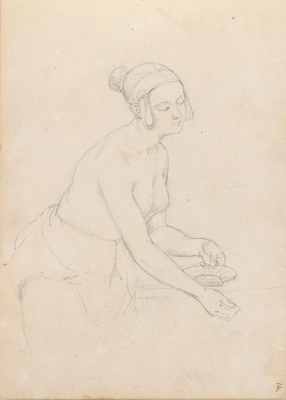 Female Figure With A Shell