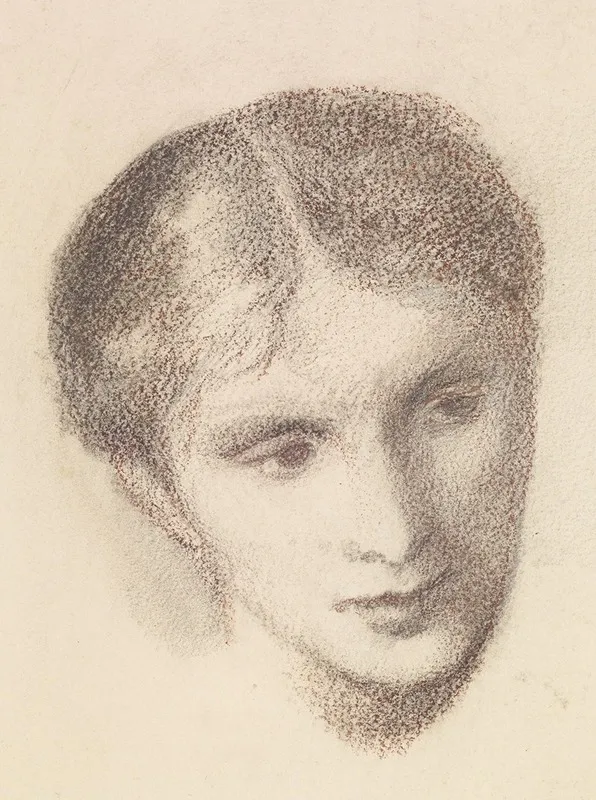 Female Head Study Of A Woman 2