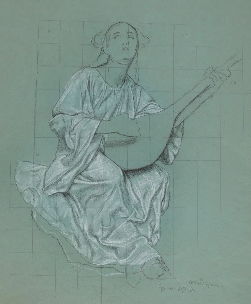 Female Lute Player 2