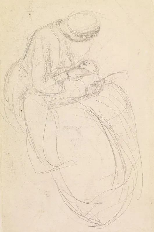 Female Mother Scrutinising Her Baby
