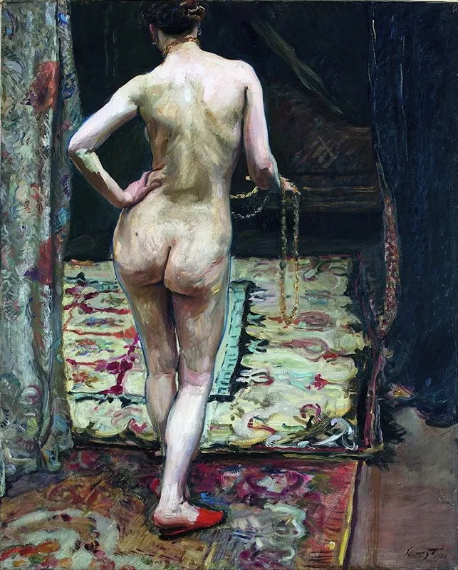 Female Nude From The Back