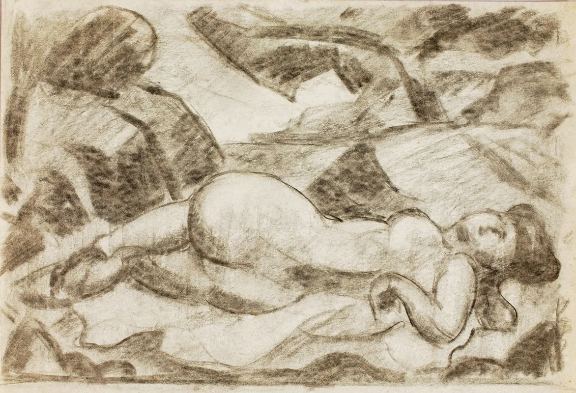 Female Nude Reclining 9