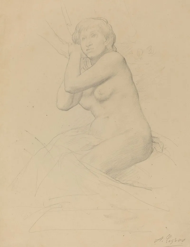 Female Nude Seated
