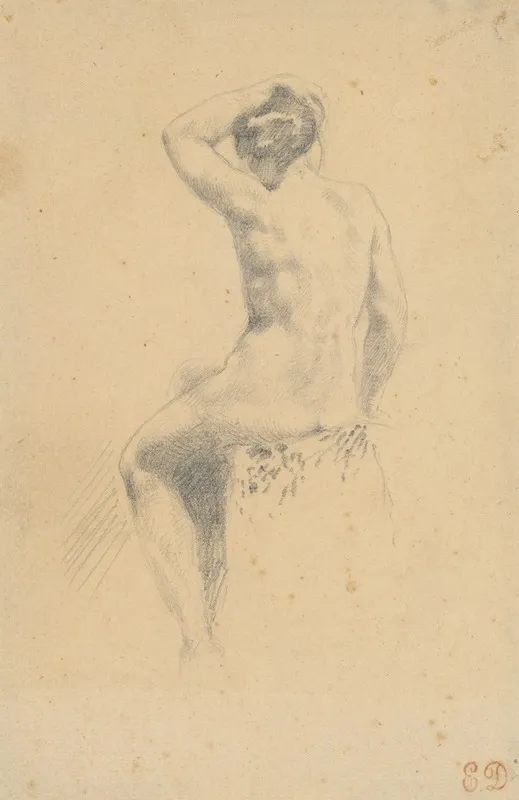 Female Nude Seen From The Rear 2