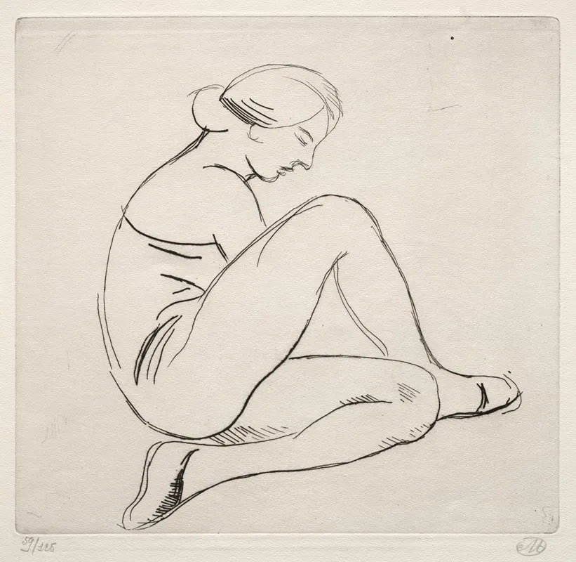 Femme Assise 11