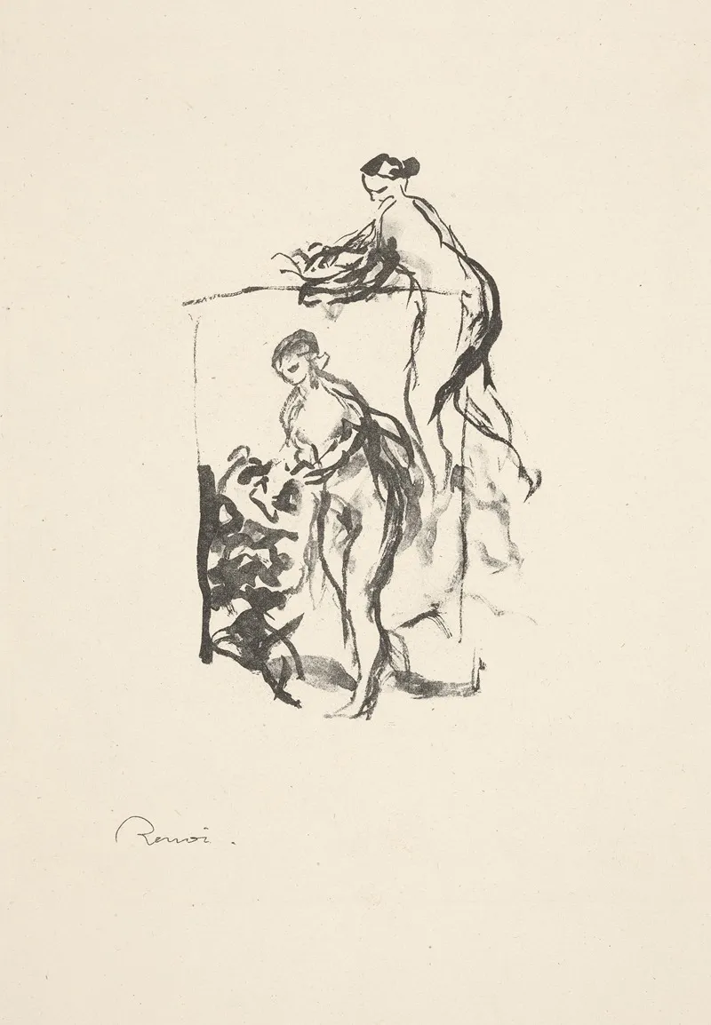 Femme Au Cep De Vigne 2