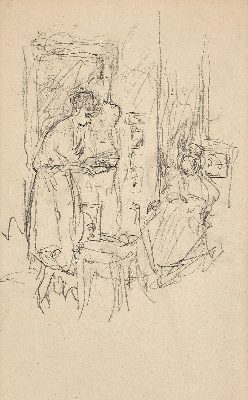 Femme Dans Un Interieur 3