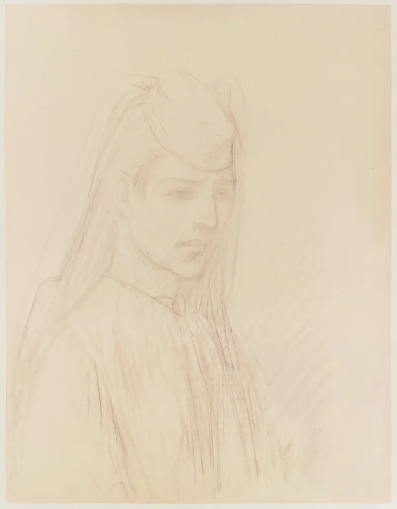 Femme En Buste Trieuse De Charbon