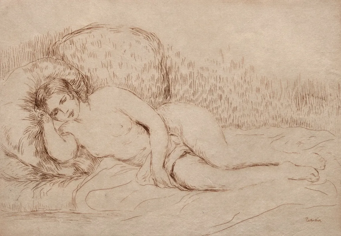 Femme Nue Couchee