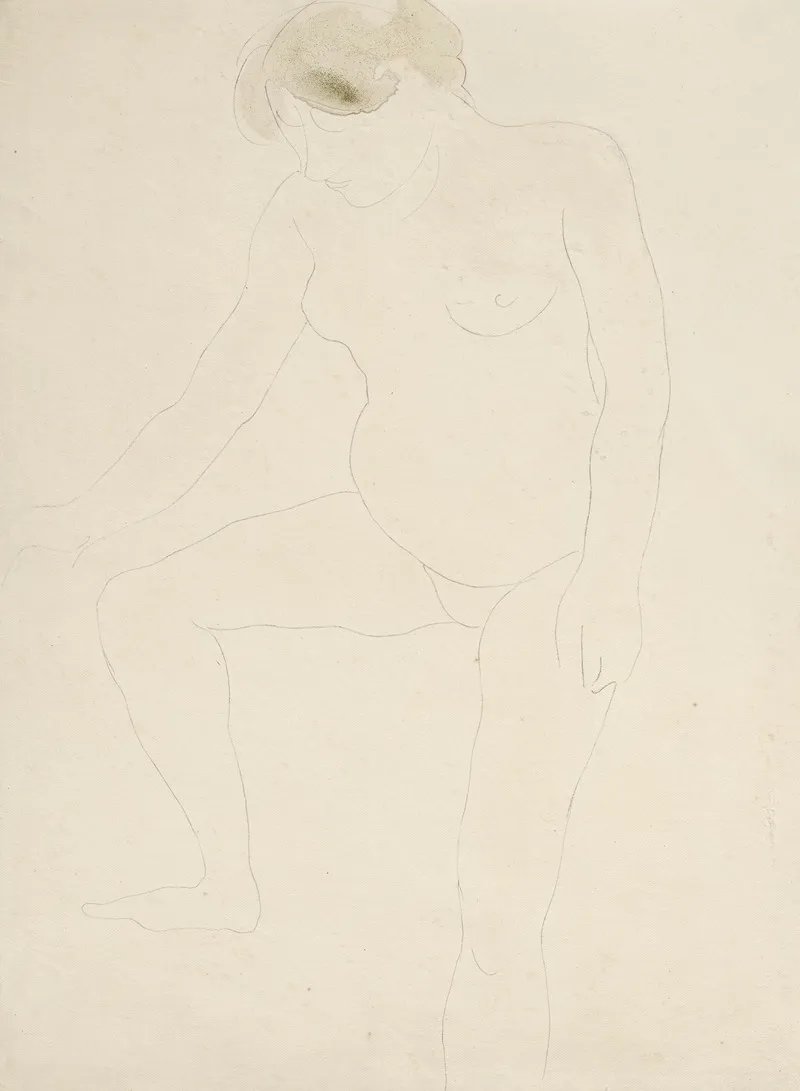Femme Nue Debout 11