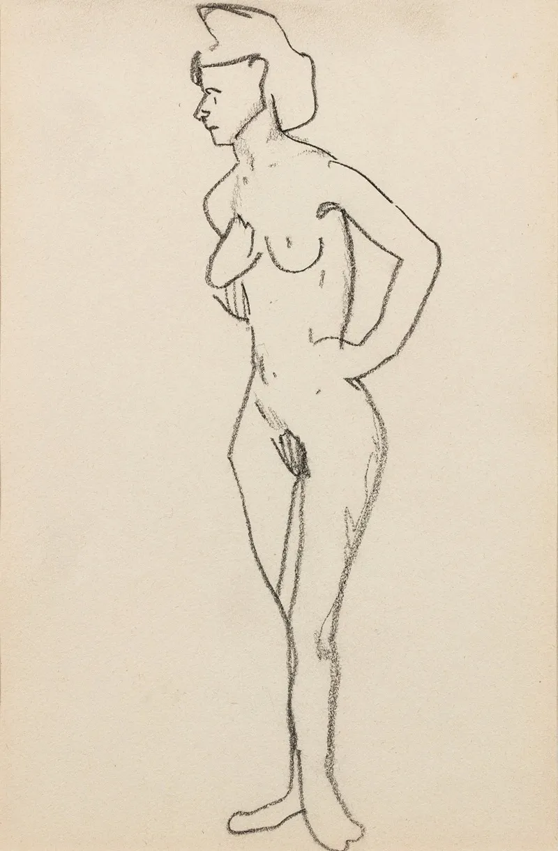 Femme Nue Debout 6