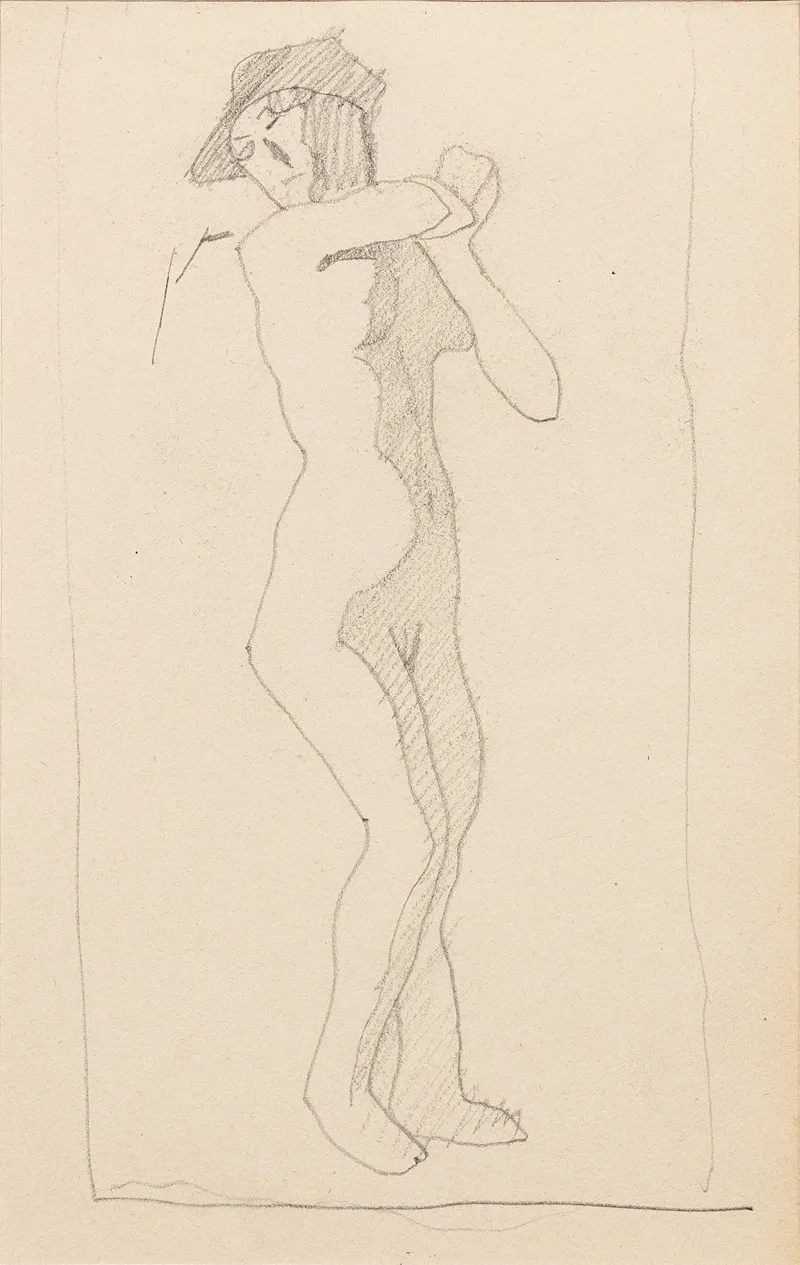 Femme Nue Debout 7