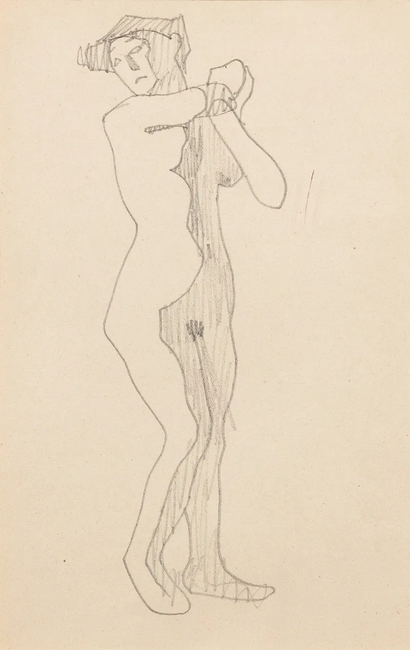 Femme Nue Debout 8