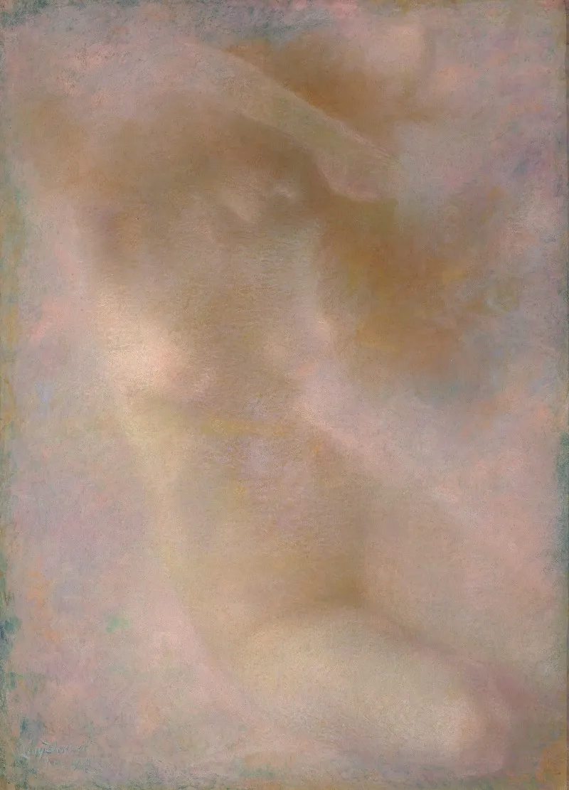 Femme Nue Effet Rose 2