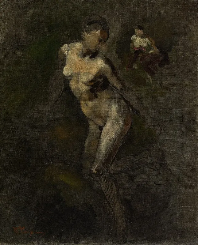 Femme Nue Etude