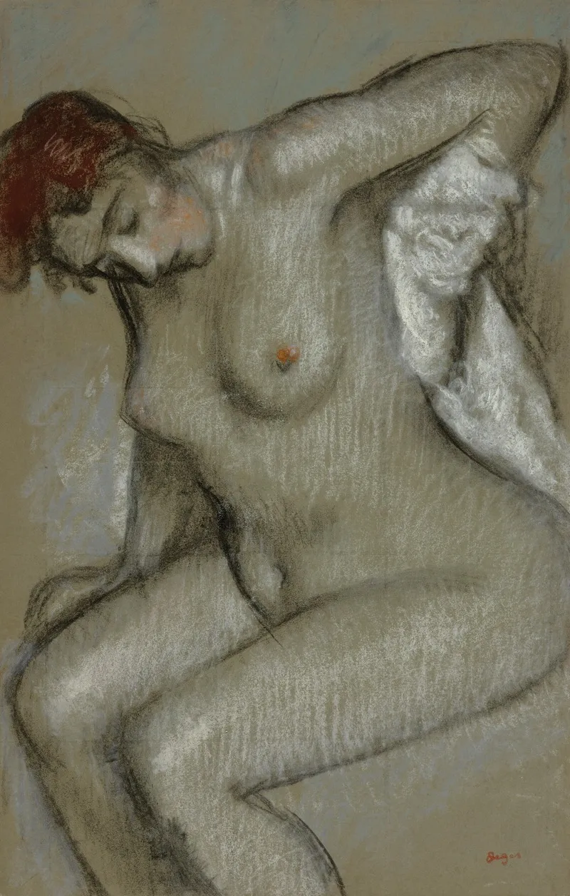 Femme Nue Sessuyant