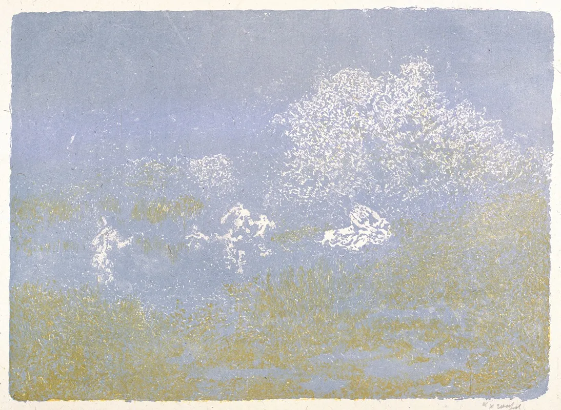 Femmes Dans La Campagne by Ker-Xavier Roussel - Canvas Print