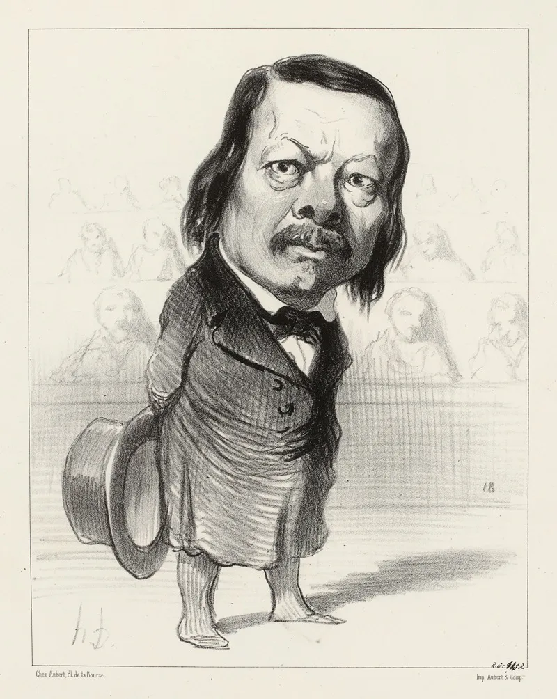Ferdinand Flocon by Honoré Daumier - Canvas Print