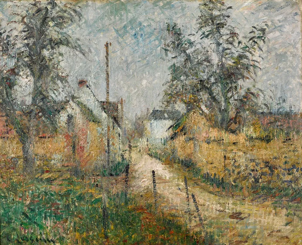Ferme En Normandie 3 by Gustave Loiseau - Canvas Print