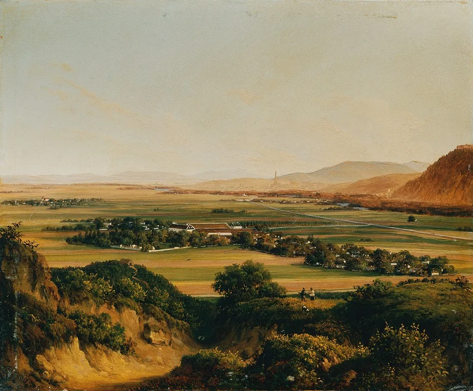 Fernblick Auf Wien Vom Bisamberg