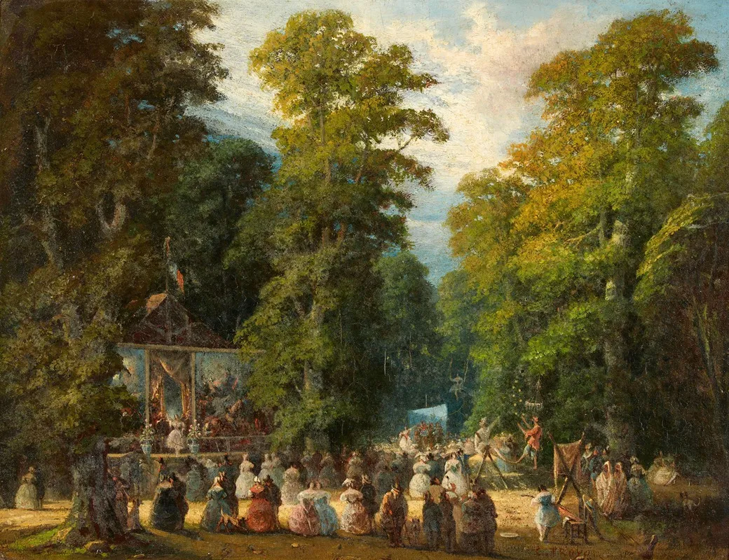 Fest Im Park Von Saint Cloud