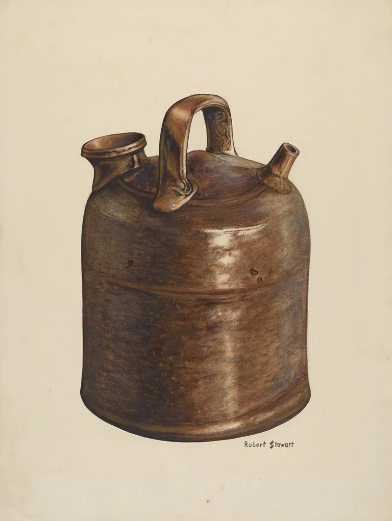 Field Jug by Robert Stewart - Canvas Print
