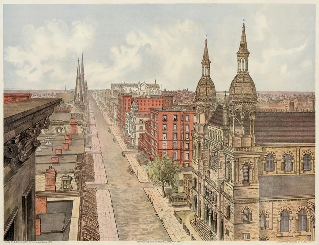 Fifth Avenue From 42nd Street Looking North