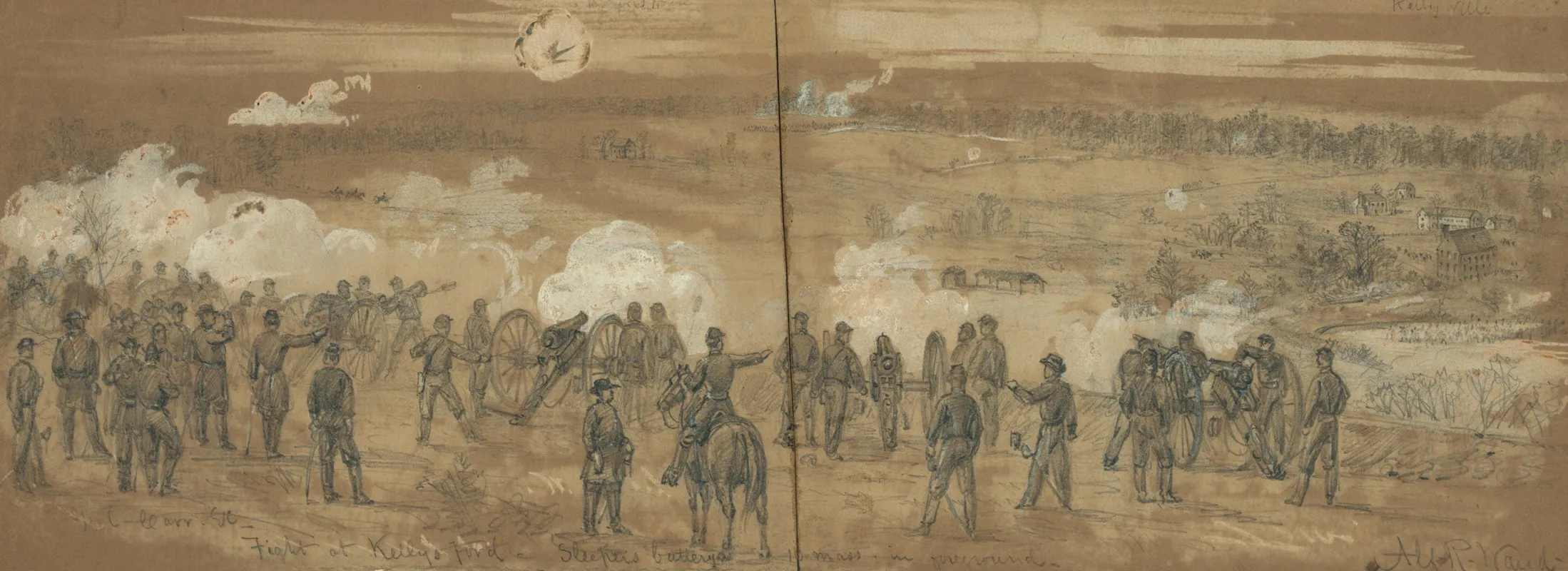 Fight At Kellys Ford Sleepers Battery