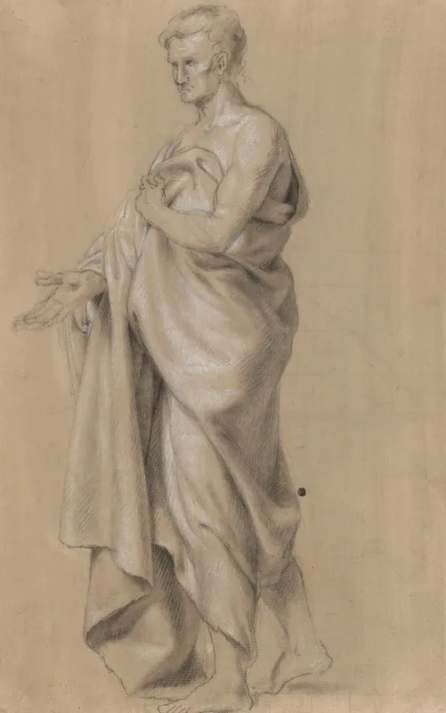 Figure 2 by Jean Antoine Verschaeren - Canvas Print