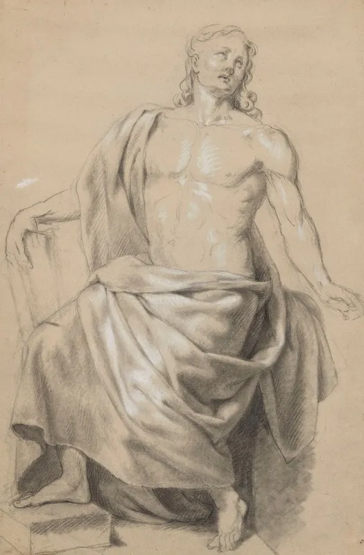 Figure 3 by Jean Antoine Verschaeren - Canvas Print