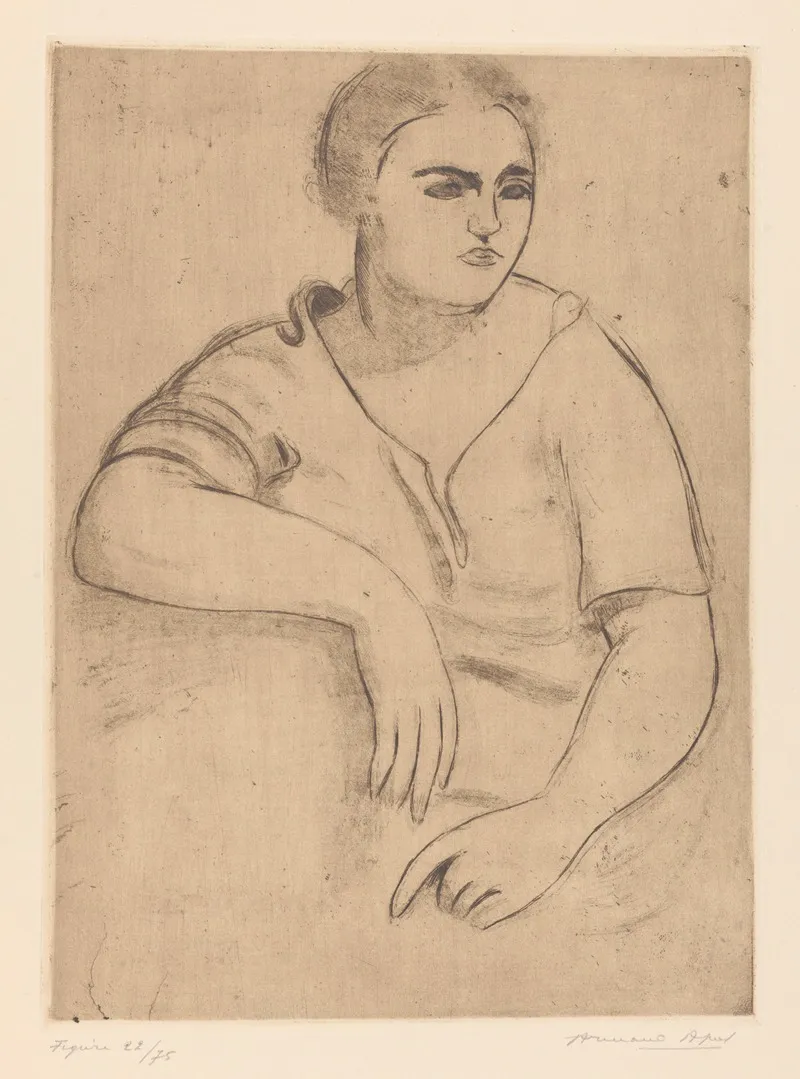 Figure 9 by Armand Apol - Canvas Print