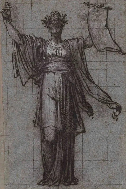 Figure Allegorique 2 by Pierre-Paul Prud'hon - Canvas Print