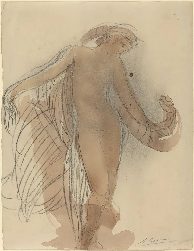 Figure Facing Forward