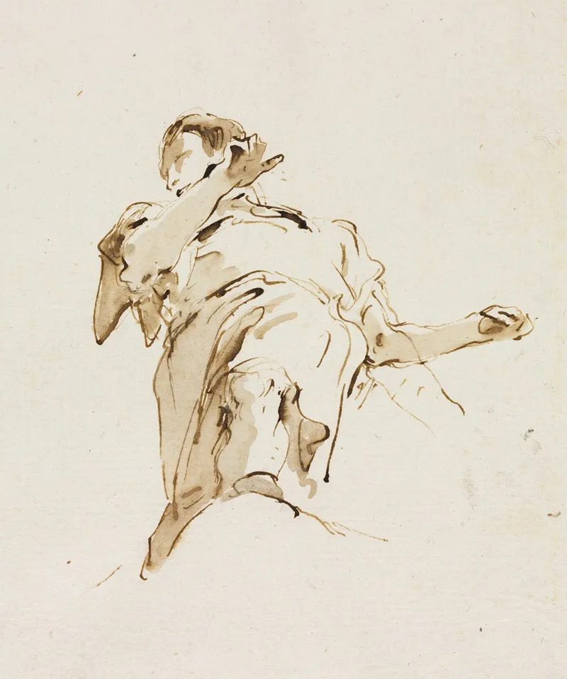 Figure Seen From Below
