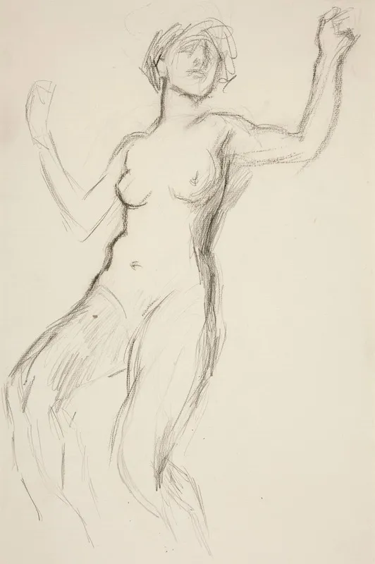 Figure Study For The Hours Iii