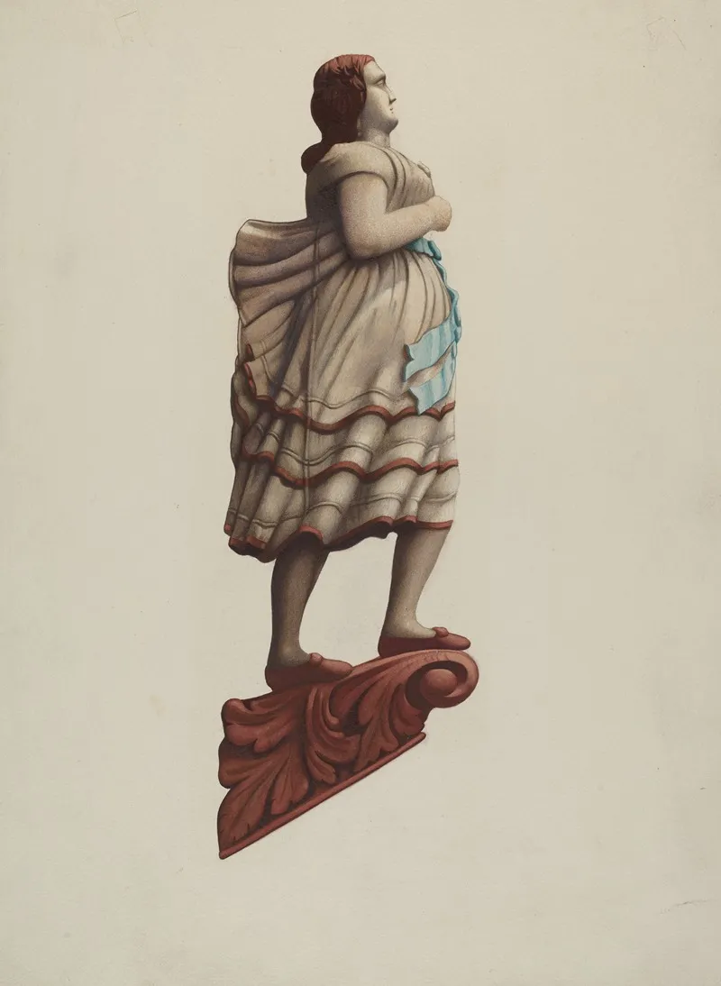 Figurehead 25 by Frances Cohen - Canvas Print