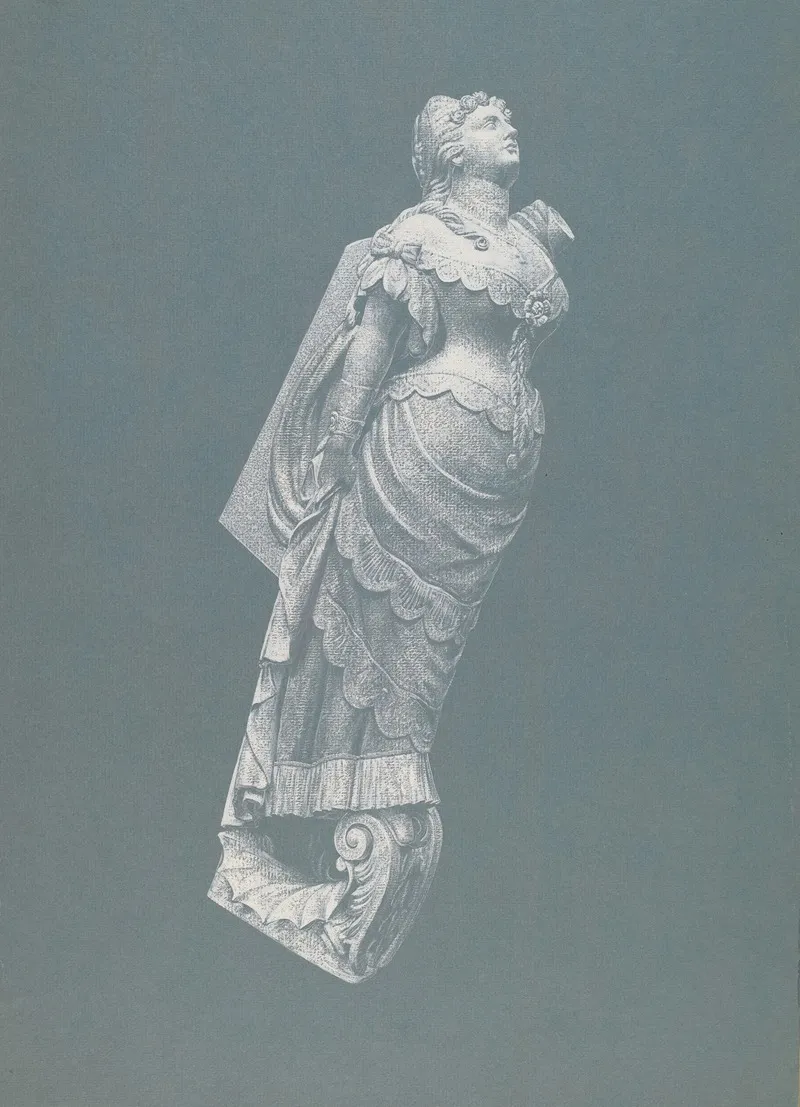 Figurehead 31 by Ingrid Selmer-Larsen - Canvas Print