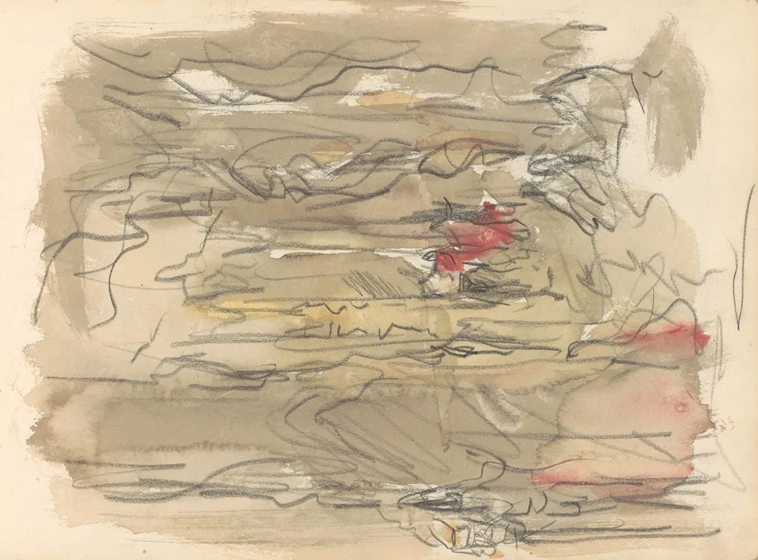 Figuren In Het Oerwoud Van Ceylon by Marius Bauer - Canvas Print